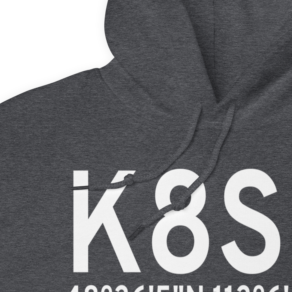 Starr Browning Airstrip (K8S0) ICAO Hoodie Sweatshirt 