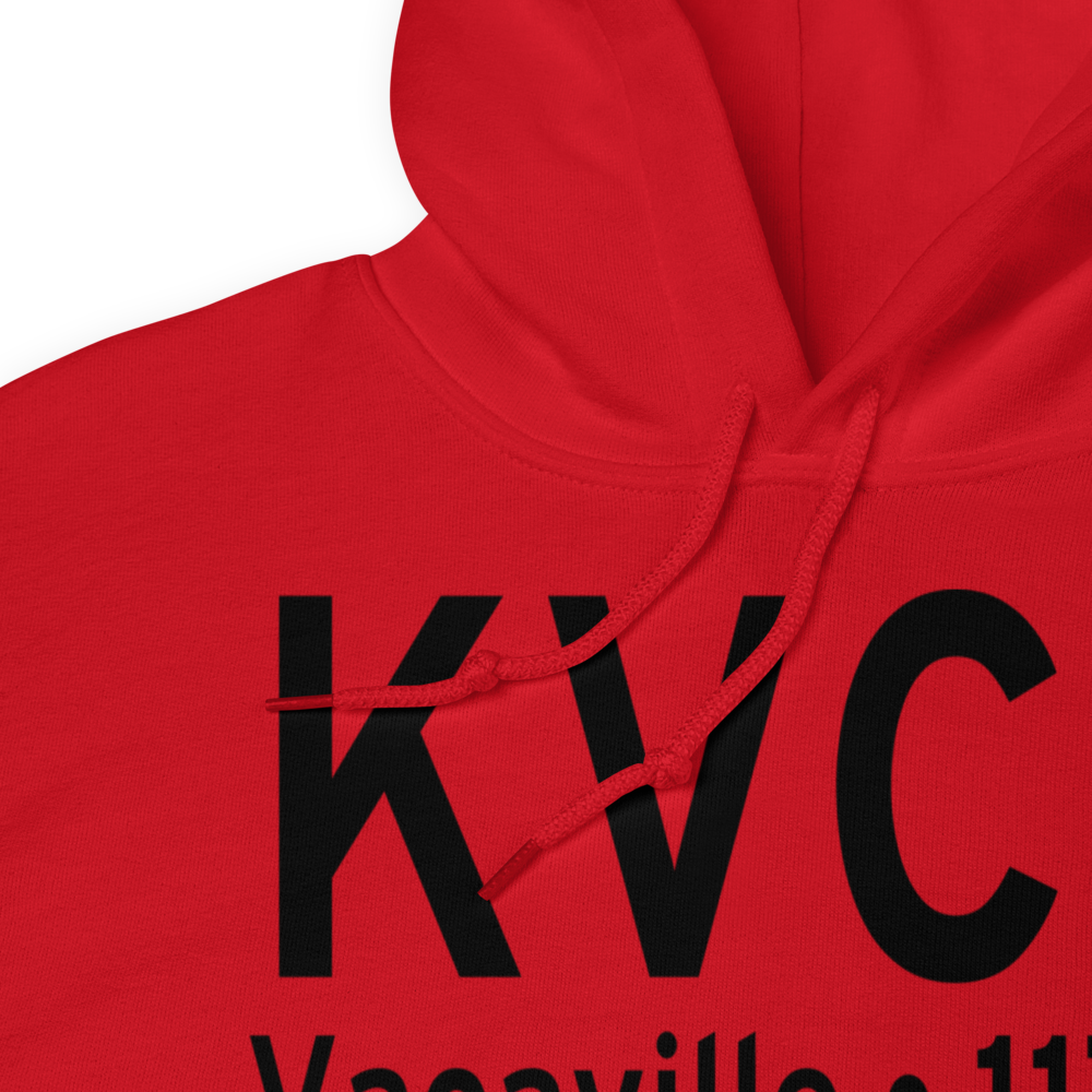 Nut Tree Airport (KVCB) ICAO Hoodie Sweatshirt 