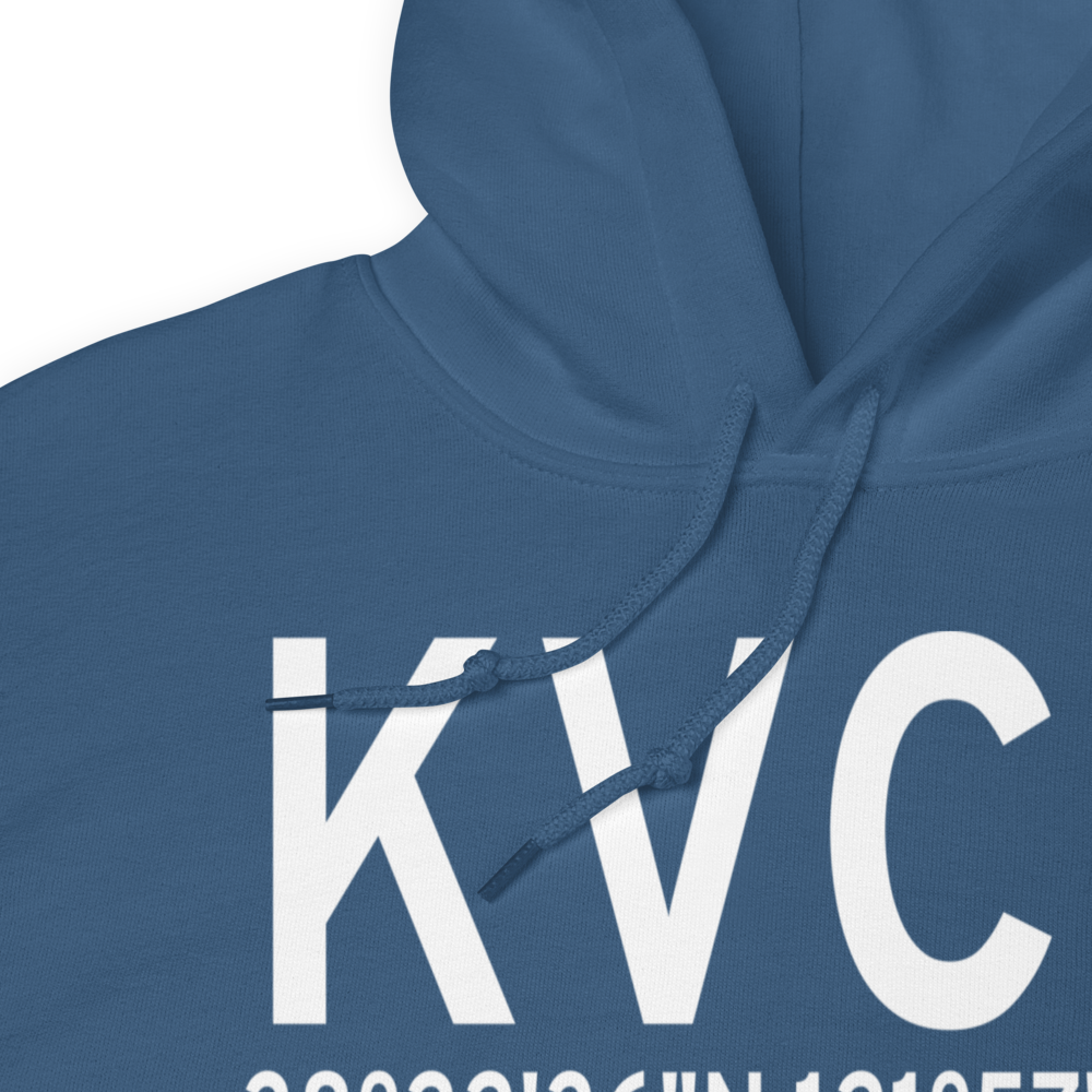 Nut Tree Airport (KVCB) ICAO Hoodie Sweatshirt 