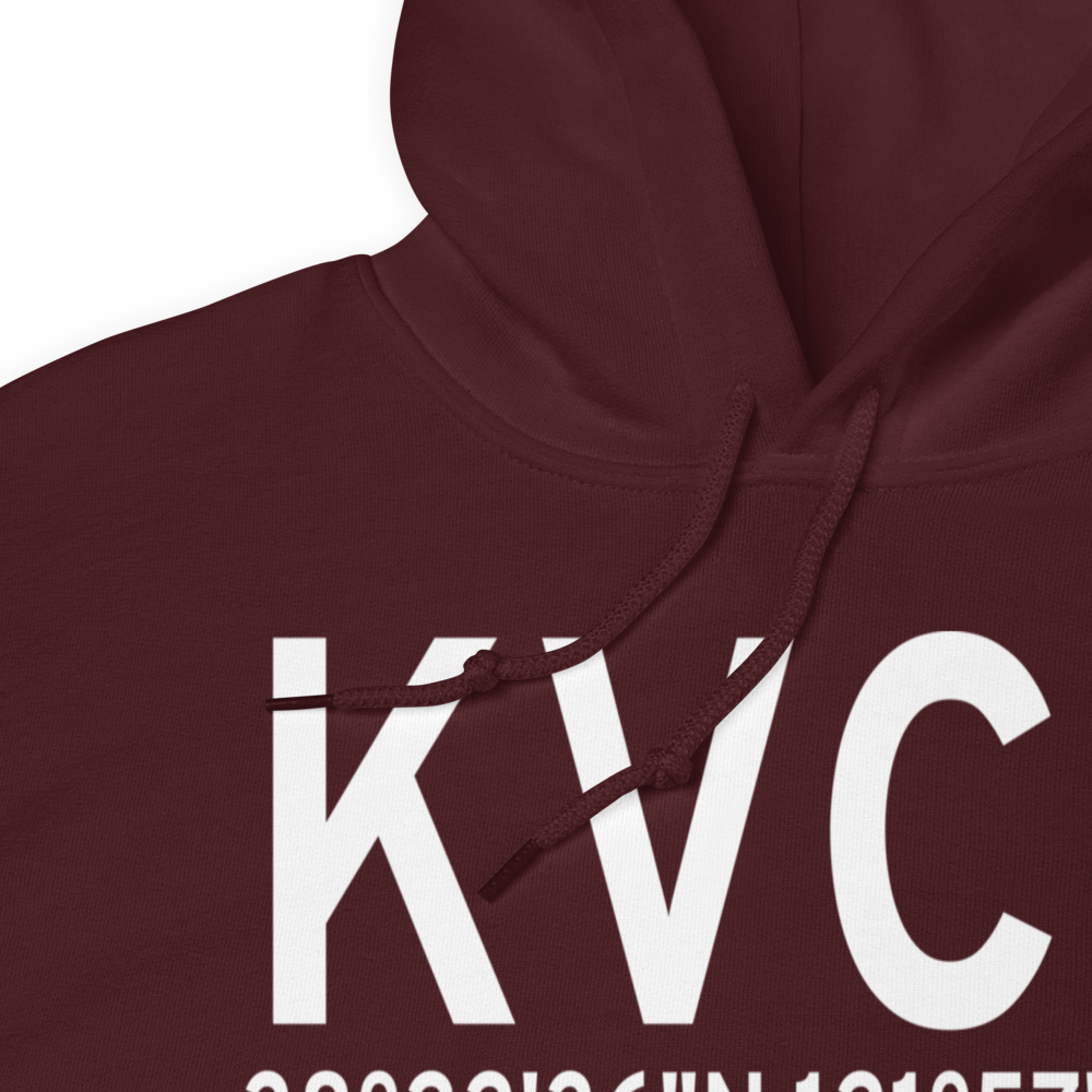 Nut Tree Airport (KVCB) ICAO Hoodie Sweatshirt 