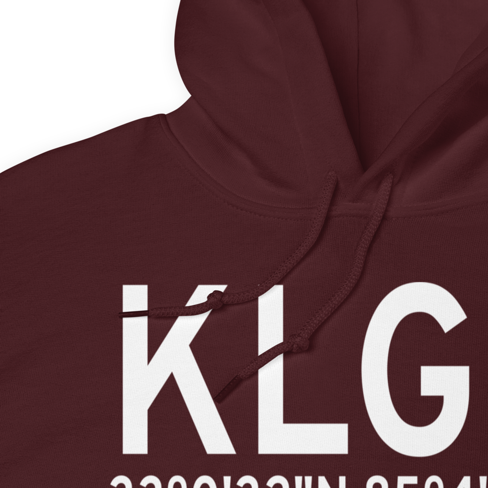 LaGrange Callaway Airport (KLGC) ICAO Hoodie Sweatshirt 