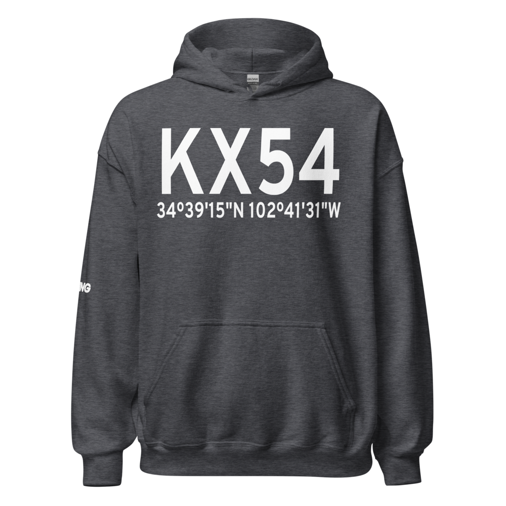 Benger Air Park (KX54) ICAO Hoodie Sweatshirt 