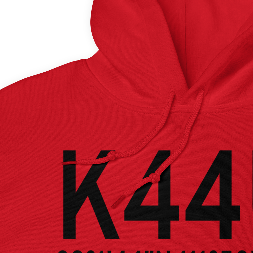 Salina Gunnison Airport (K44U) ICAO Hoodie Sweatshirt 