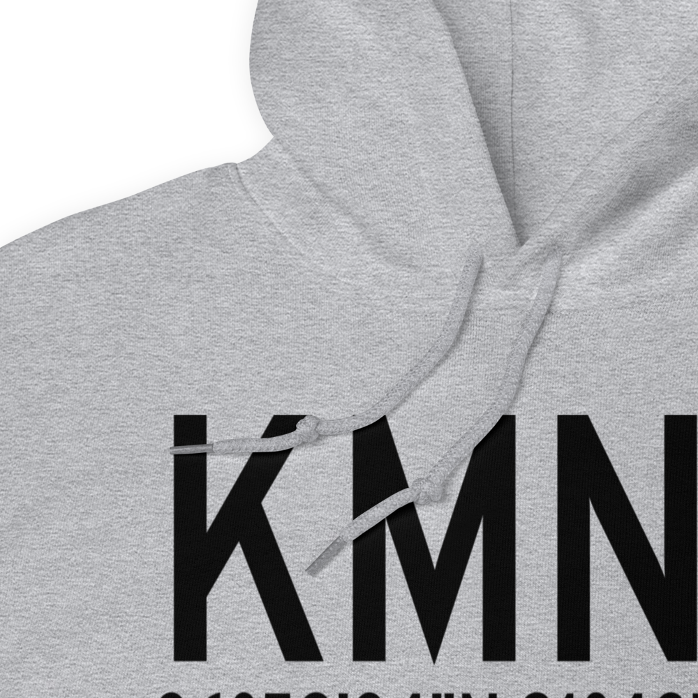 Mountain View Airport (KMNF) ICAO Hoodie Sweatshirt 