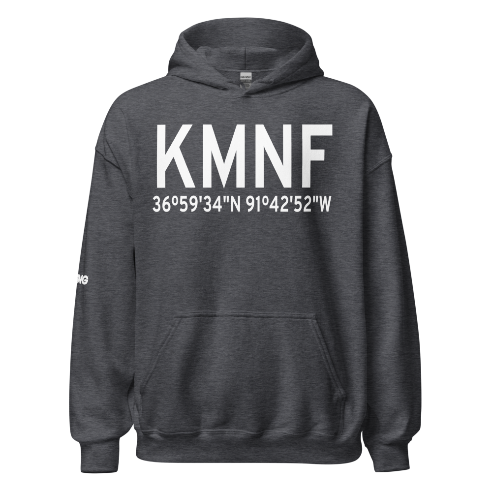 Mountain View Airport (KMNF) ICAO Hoodie Sweatshirt 