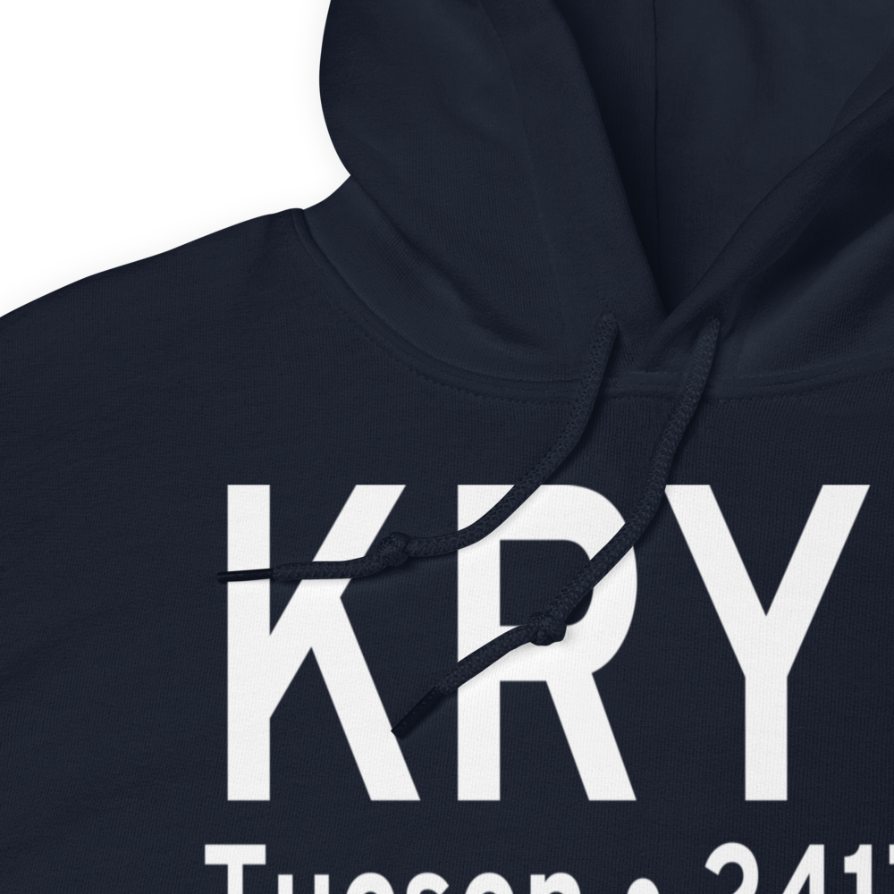 Ryan Field (KRYN) ICAO Hoodie Sweatshirt 