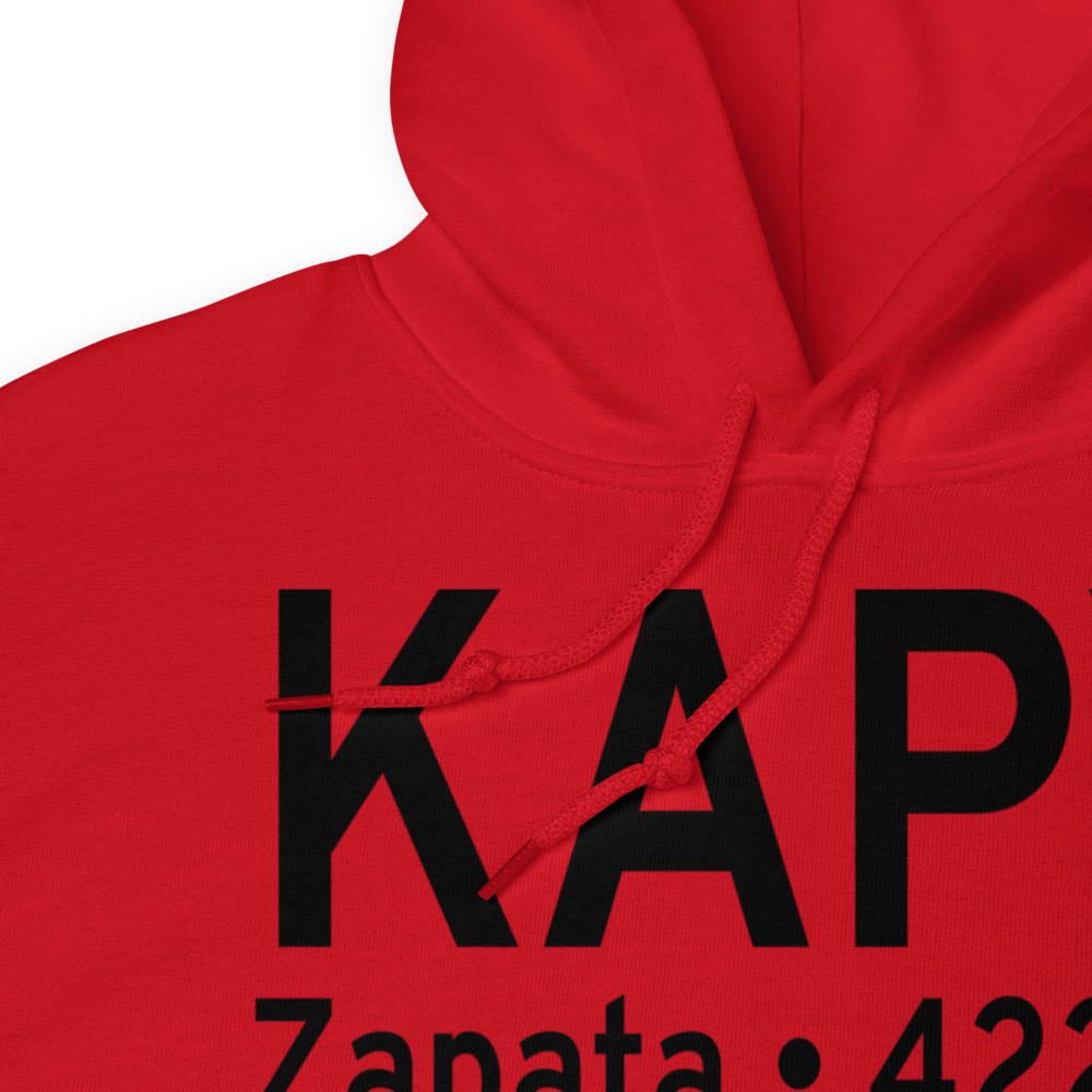 Zapata County Airport (KAPY) ICAO Hoodie Sweatshirt 