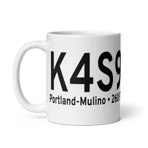 Portland Mulino Airport (K4S9) ICAO Mug