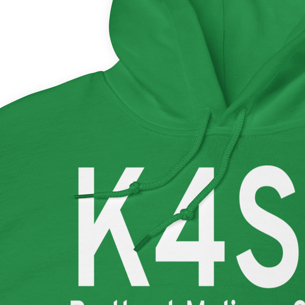 Portland Mulino Airport (K4S9) ICAO Hoodie Sweatshirt 