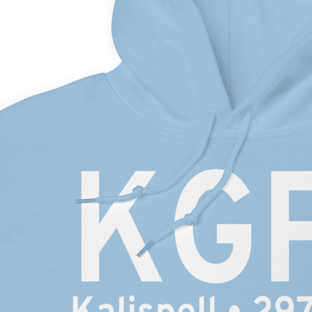 Glacier Park International Airport (KGPI) ICAO Hoodie Sweatshirt 