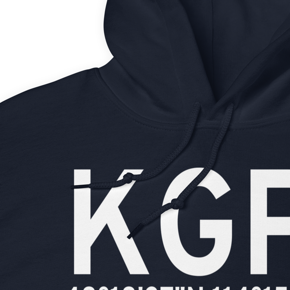 Glacier Park International Airport (KGPI) ICAO Hoodie Sweatshirt 