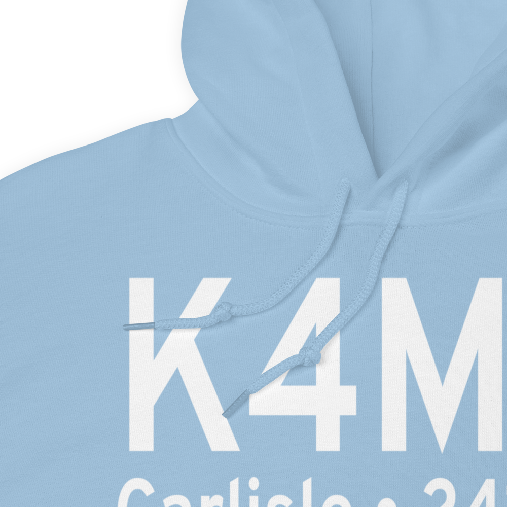 Carlisle Municipal Airport (K4M3) ICAO Hoodie Sweatshirt 