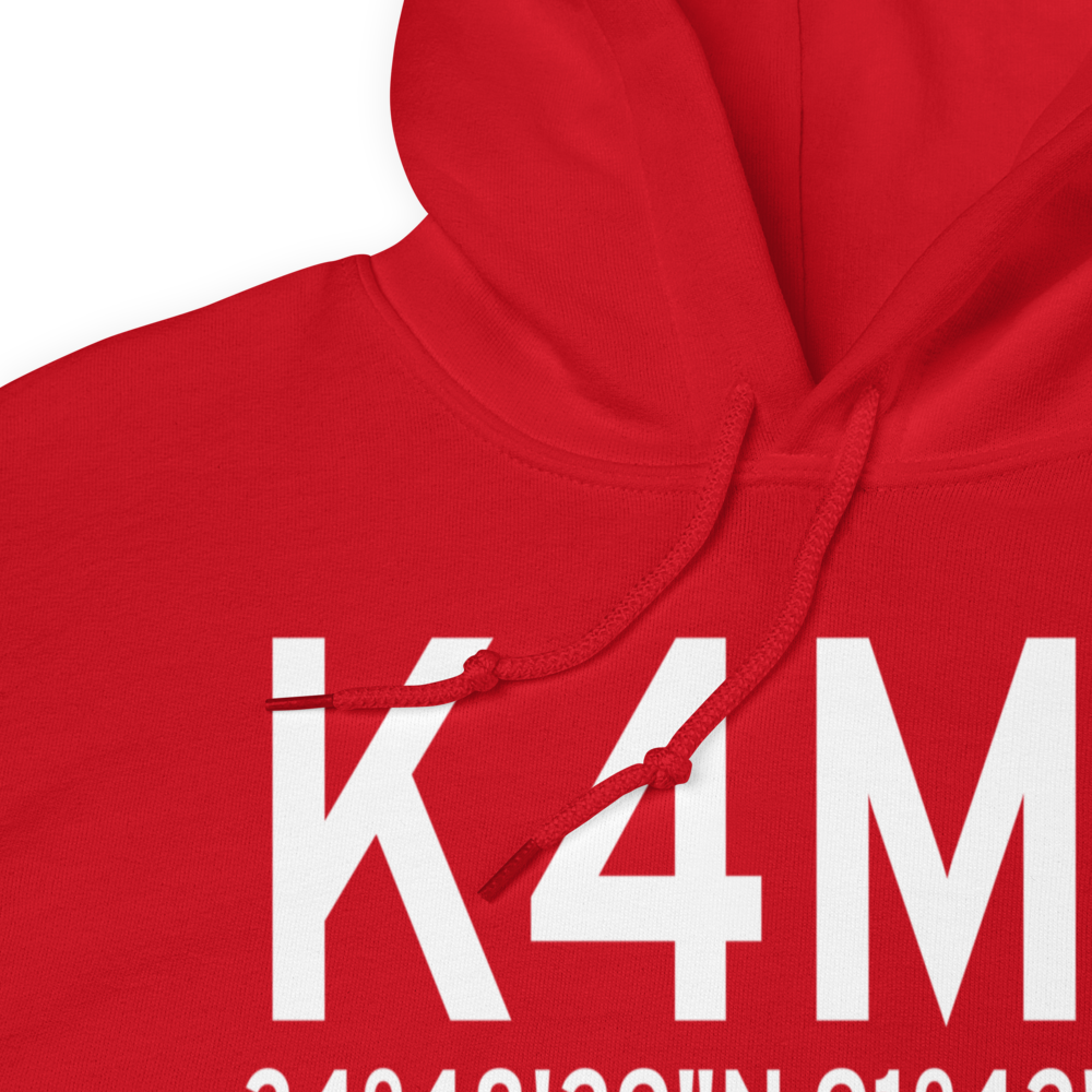 Carlisle Municipal Airport (K4M3) ICAO Hoodie Sweatshirt 