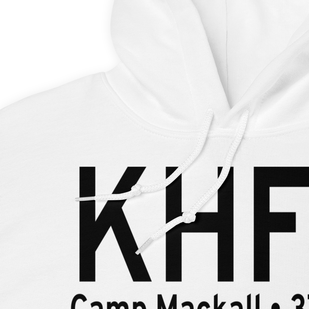 Mackall Army Air Field (KHFF) ICAO Hoodie Sweatshirt 
