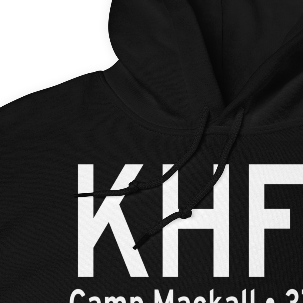 Mackall Army Air Field (KHFF) ICAO Hoodie Sweatshirt 