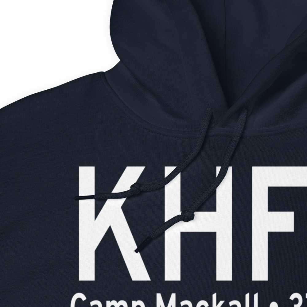 Mackall Army Air Field (KHFF) ICAO Hoodie Sweatshirt 