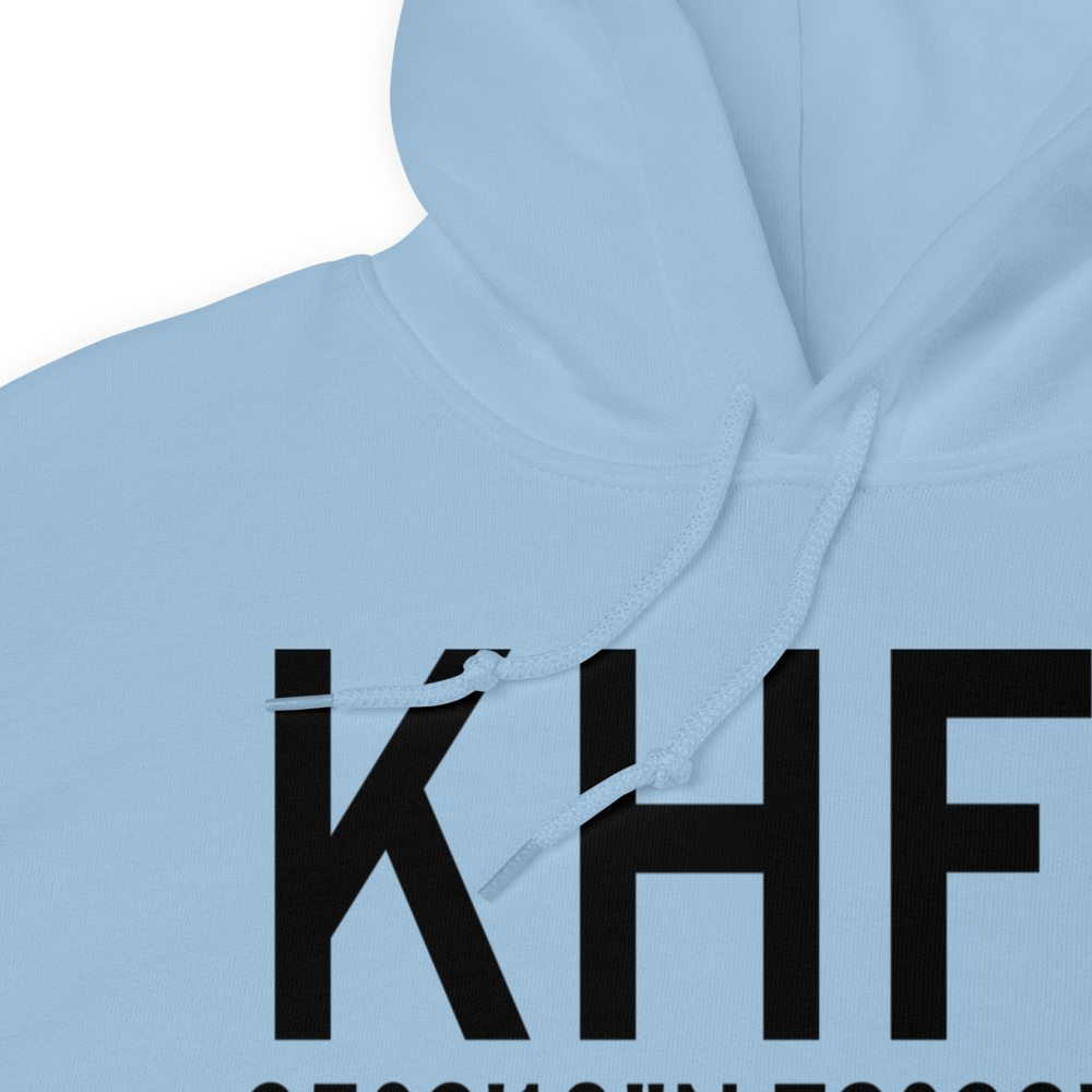 Mackall Army Air Field (KHFF) ICAO Hoodie Sweatshirt 