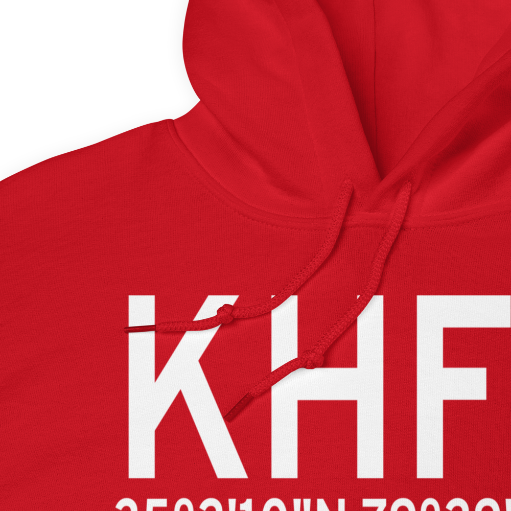 Mackall Army Air Field (KHFF) ICAO Hoodie Sweatshirt 
