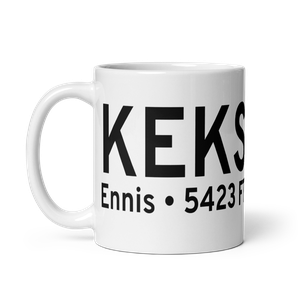 Ennis Big Sky Airport (KEKS) ICAO Mug