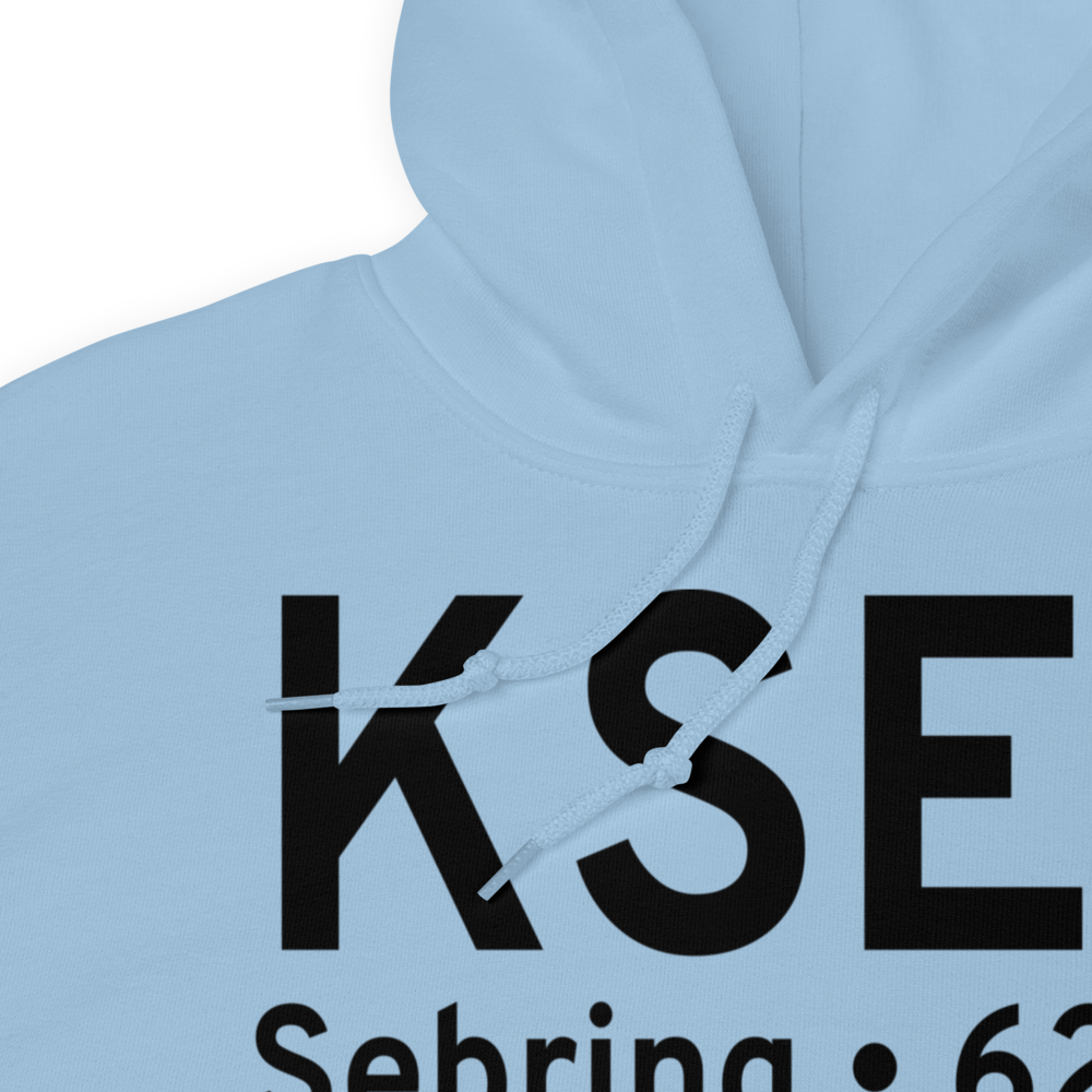 Sebring Regional Airport (KSEF) ICAO Hoodie Sweatshirt 