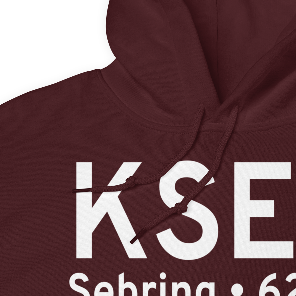 Sebring Regional Airport (KSEF) ICAO Hoodie Sweatshirt 