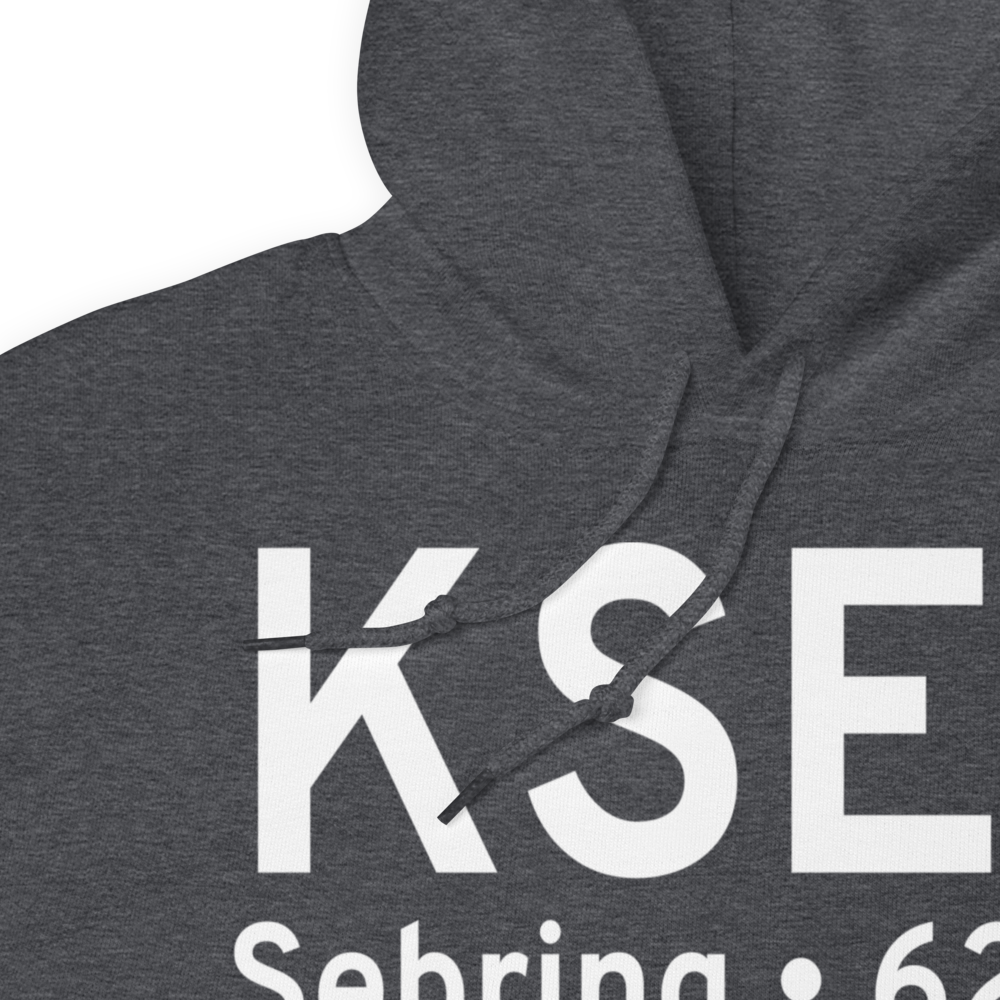 Sebring Regional Airport (KSEF) ICAO Hoodie Sweatshirt 