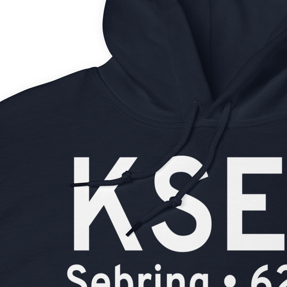 Sebring Regional Airport (KSEF) ICAO Hoodie Sweatshirt 