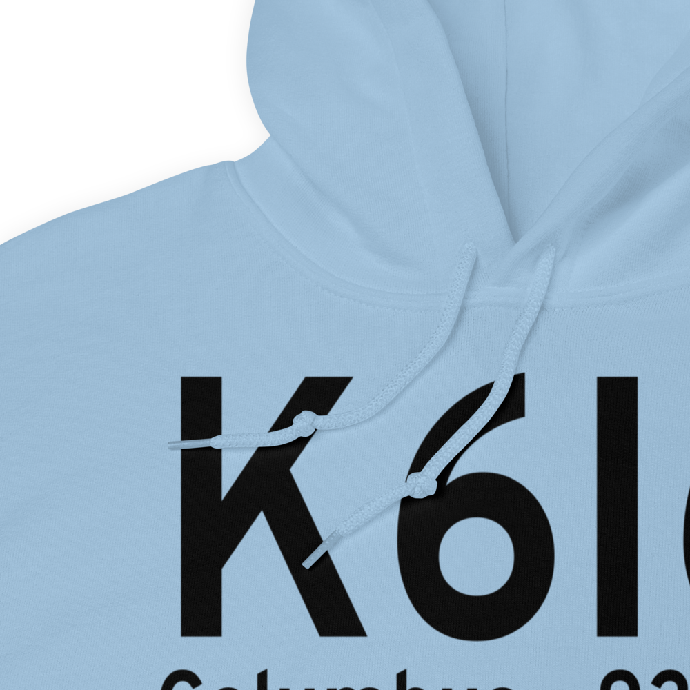 Darby Dan Airport (K6I6) ICAO Hoodie Sweatshirt 