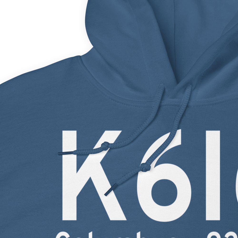 Darby Dan Airport (K6I6) ICAO Hoodie Sweatshirt 