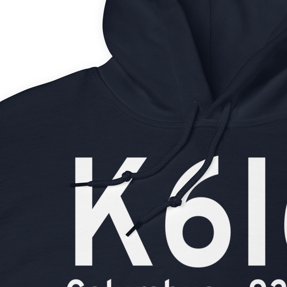 Darby Dan Airport (K6I6) ICAO Hoodie Sweatshirt 