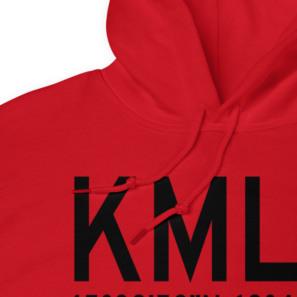 Millinocket Municipal Airport (KMLT) ICAO Hoodie Sweatshirt 