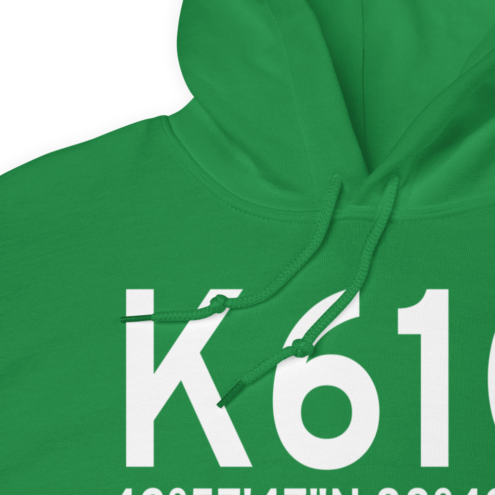 Fort Atkinson Municipal Airport (K61C) ICAO Hoodie Sweatshirt 
