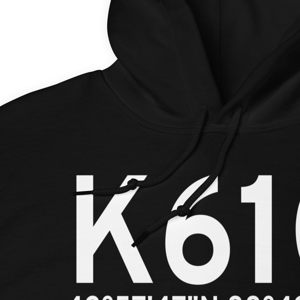 Fort Atkinson Municipal Airport (K61C) ICAO Hoodie Sweatshirt 