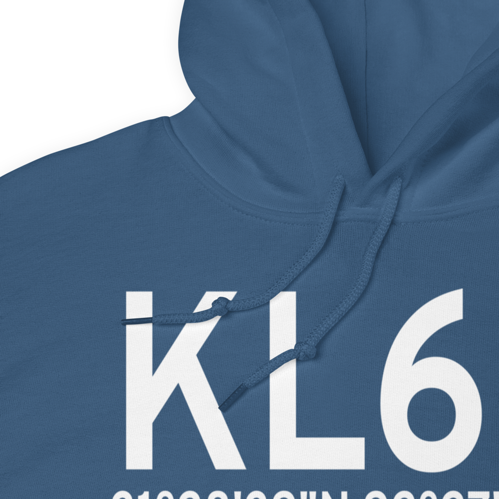 Pollock Municipal Airport (KL66) ICAO Hoodie Sweatshirt 
