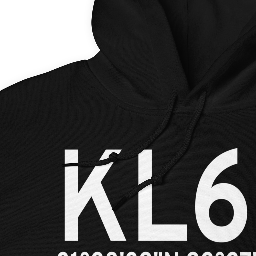 Pollock Municipal Airport (KL66) ICAO Hoodie Sweatshirt 