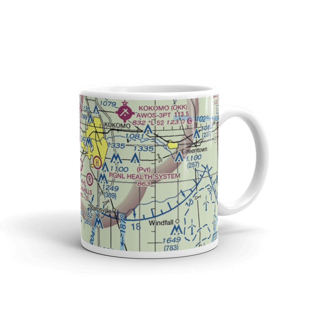Glenndale Airport (8I3) VFR Sectional  Mug 
