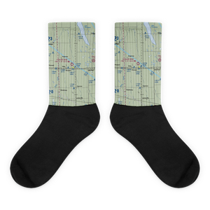 Howard Municipal Airport (8D9) VFR Sectional Socks