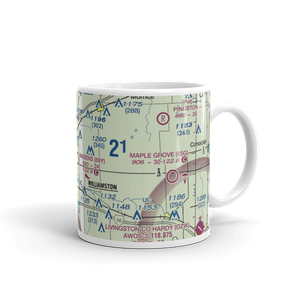 Maidens Airport (89Y) VFR Sectional  Mug
