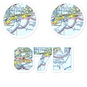 Southampton Heliport (87N) VFR Sectional Sticker Pack