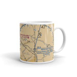 Medicine Bow Airport (80V) VFR Sectional  Mug