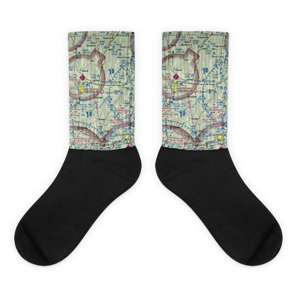 Tri-City Airport (80G) VFR Sectional Socks 