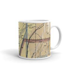 Oscura Army Air Field Aux Airport (80E) VFR Sectional  Mug