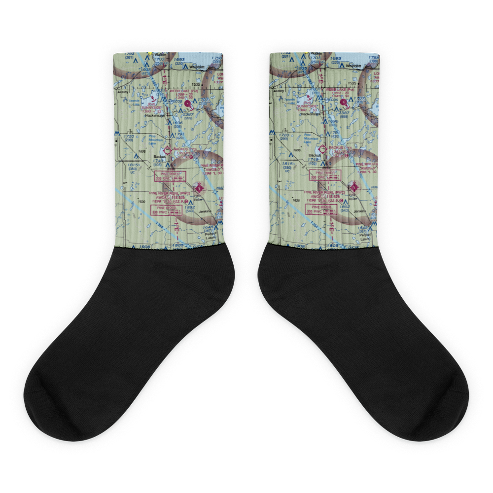 Backus Municipal Airport (7Y3) VFR Sectional Socks 