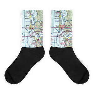 Port of Ilwaco Airport (7W1) VFR Sectional Socks