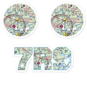 Bailes Airport (7R9) VFR Sectional Sticker Pack