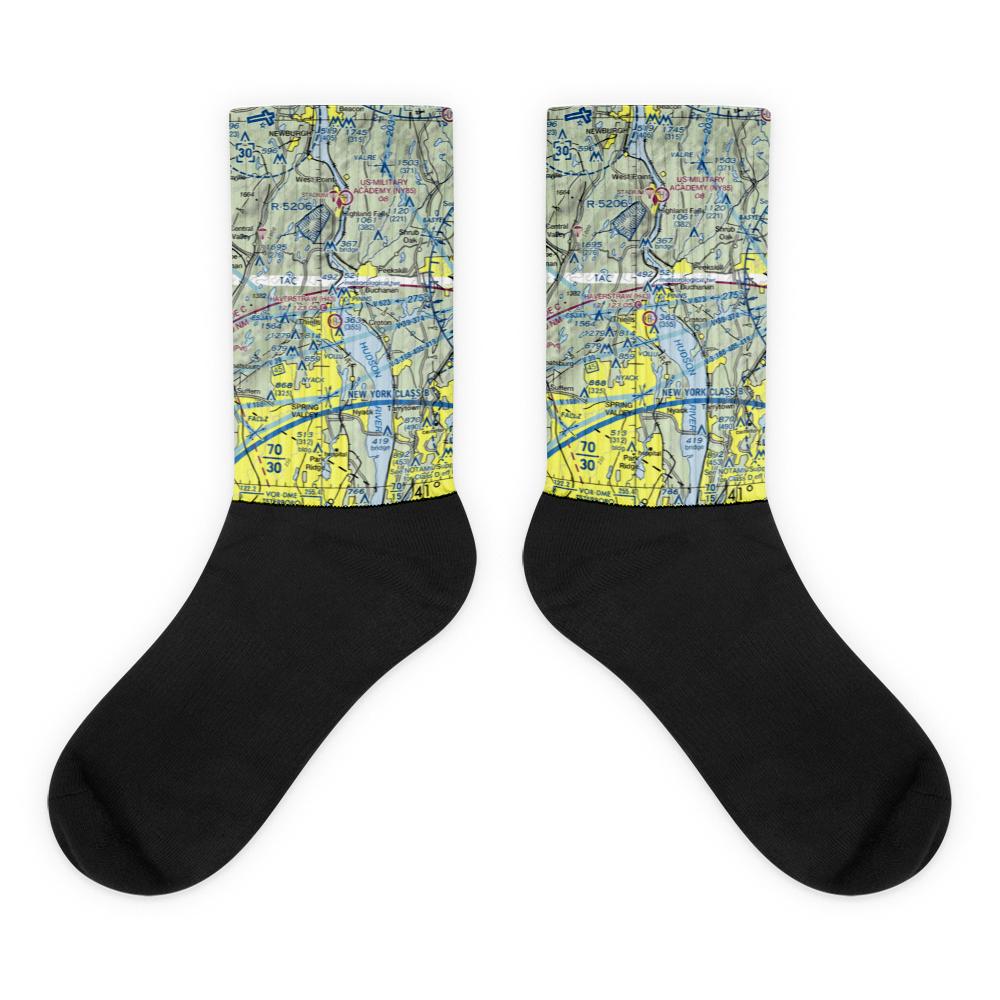 Peekskill Seaplane Base (7N2) VFR Sectional Socks 