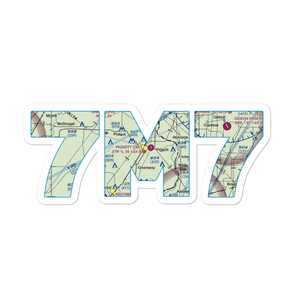 Piggott Municipal Airport (7M7) VFR Sectional Sticker