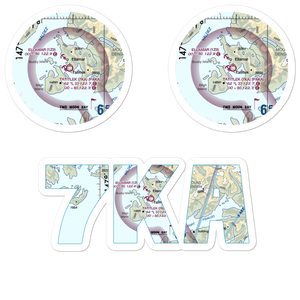 Tatitlek Airport (7KA) VFR Sectional Sticker Pack