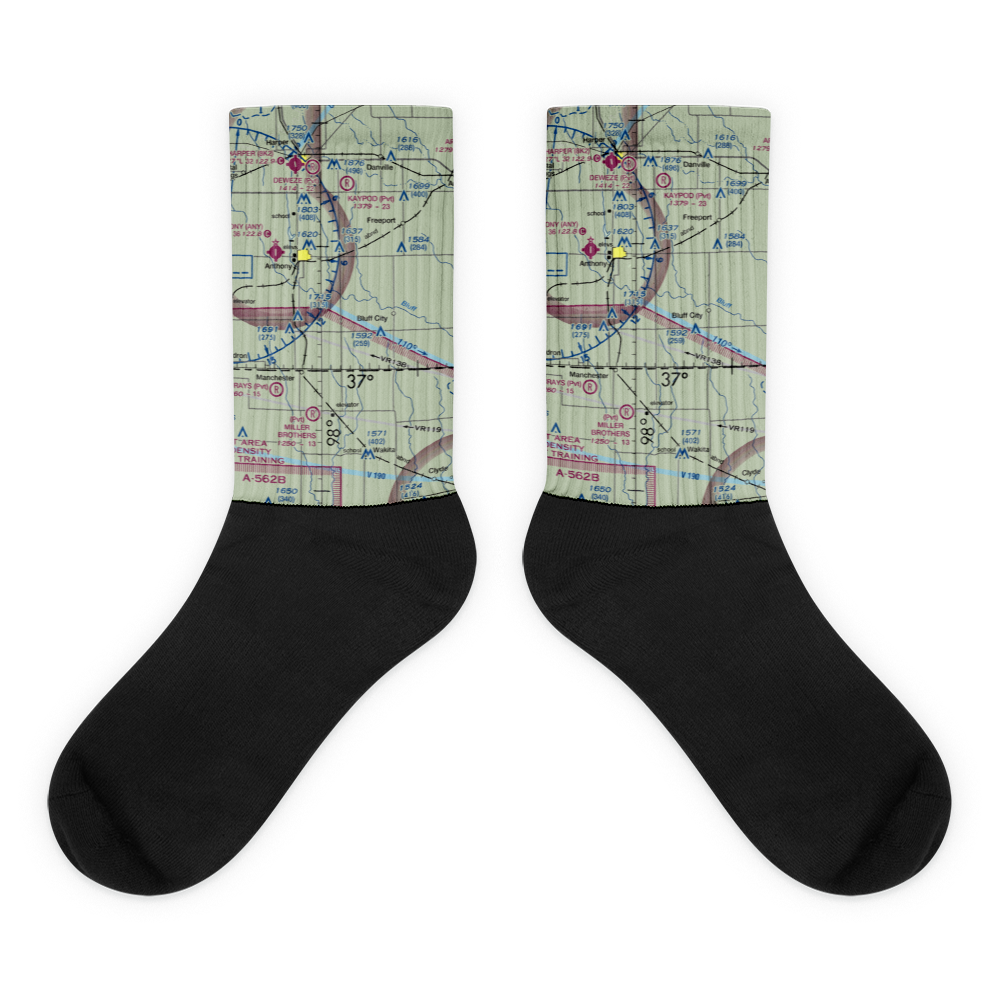 Wilcox Field (7K6) VFR Sectional Socks 