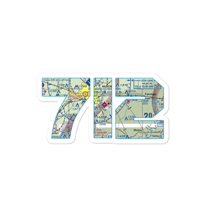 Reese Airport (7I2) VFR Sectional Sticker